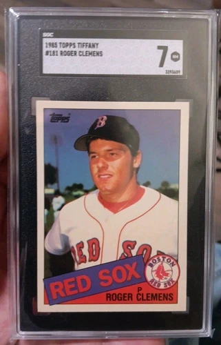 1985 Topps - Roger Clemens #181 Collector's Edition Tiffany (RC)