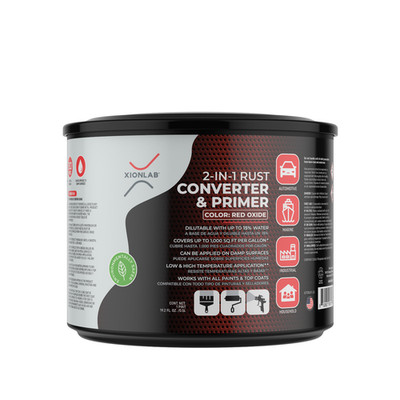 Xion Lab 2-in-1 Rust Converter & Metal Primer | eBay's ONLY Authorized Reseller