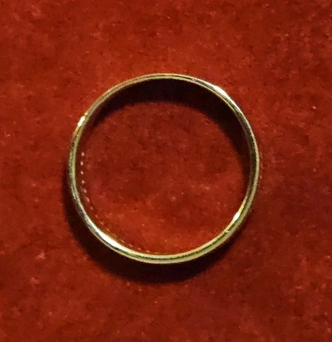18ct Yellow Gold Wedding/Eternity Ring: 0.13 Carats of Diamonds: Size O 3.1 Gr - Picture 14 of 19
