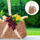 Handbremskorb Spitze Blumenkorb Dekorative Blumenbehälter Geschenkkorb