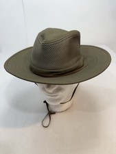 Solar Escape UV Outback Hat Unisex One Size With Strap Sun Protection Outdoors