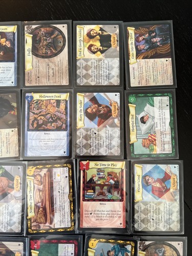 Harry Potter TCG Quidditch Cup 1-80 Complete Base Set With 7 Holograms + 18 Foil - Picture 18 of 22