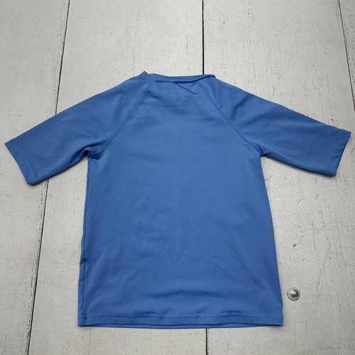 Art Class Blue Half Sleeve High Neck Athletic Swim Shirt Boys Size Small (6/7) - Picture 6 of 6