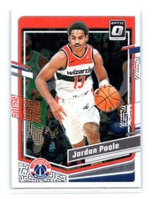 2023-24 Panini Donruss Optic Basketball #93 Jordan Poole Washington Wizards
