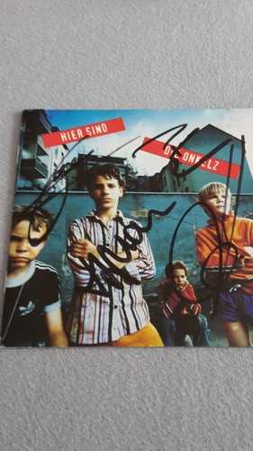 Böhse Onkelz, CD Inlay ++ 1 Vinylhülle mit Autogrammen!!