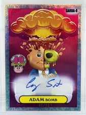 2025 Topps GPK Worst Of 40th Anniversary Adam Bomb Auto Corey Smith /99 #GARB-8