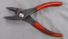 Snap on Tools 47ACP  USA  7.5 Long  Soft Griped Slip Joint Pliers