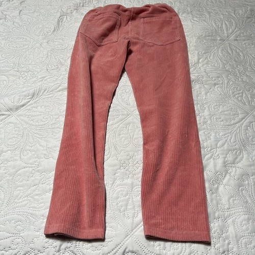 Hanna Andersson Ribbed Velour Slim Pants Size 6/7 - Picture 3 of 5