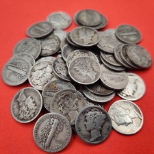 Mercury Dimes 1916-1945 90% Silver YOU CHOOSE HOW MANY!