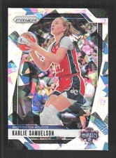 2024 Panini Prizm WNBA #82 Karlie Samuelson Ice Prizms
