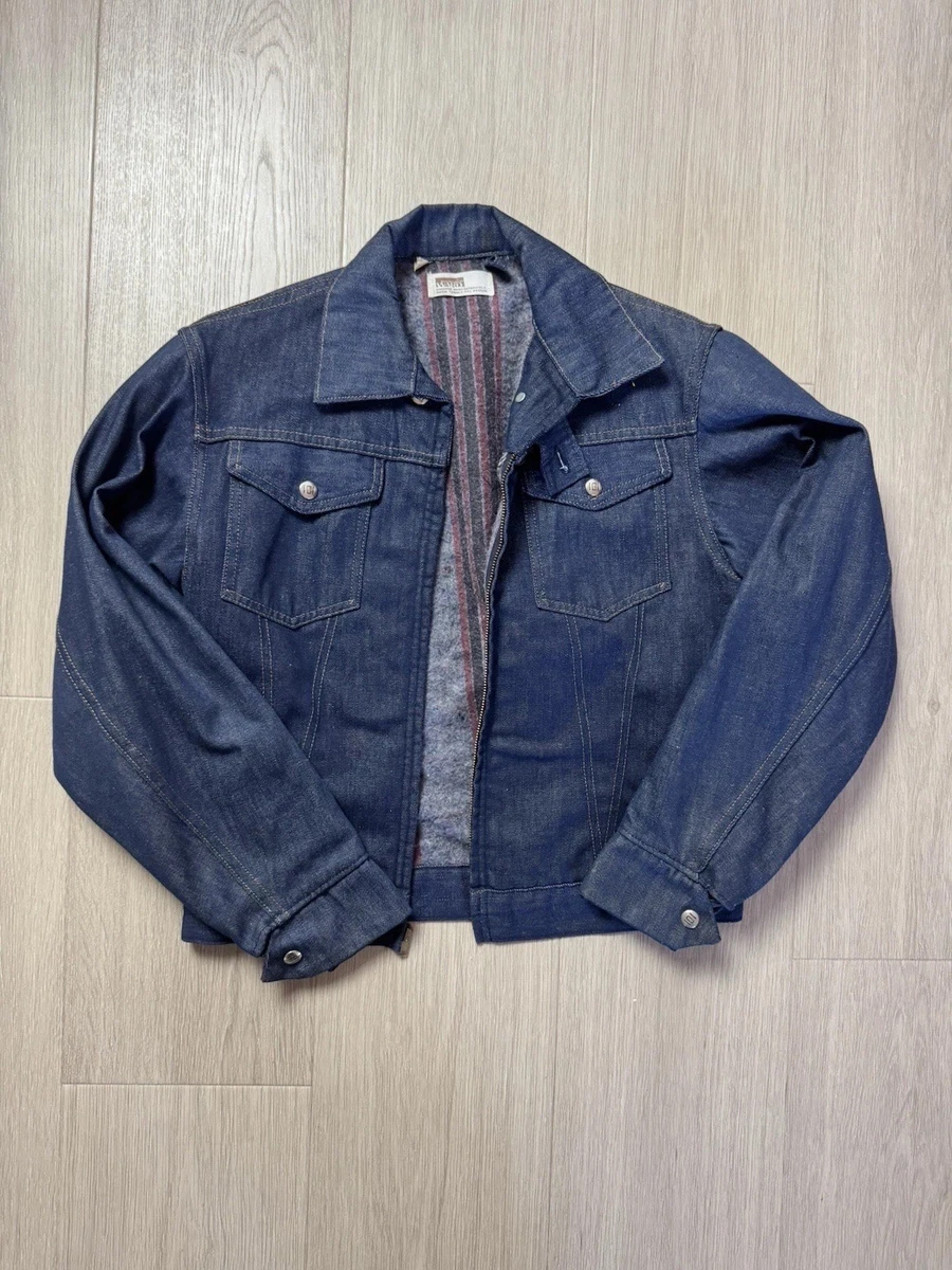 Extremely Rare 50's Montgomery Ward 101 Denim Jacket Size Medium