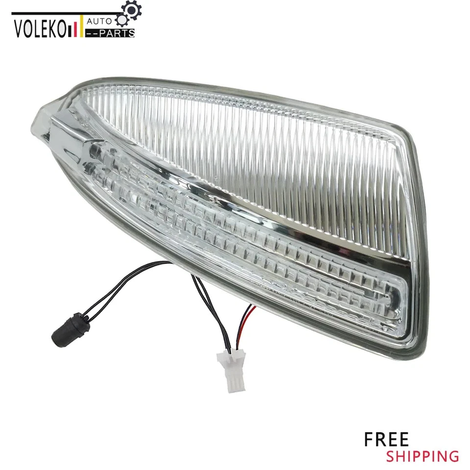 Fit Mercedes-Benz W164 ML350 ML550 Right Door Side Mirror Turn Signal Light Foto 2 de 4