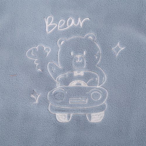 Niños Bebés Niños Niñas Lindo Oso Bordado Vellón Chaleco Sin Mangas Cremallera Chaqueta - Imagen 61 de 66