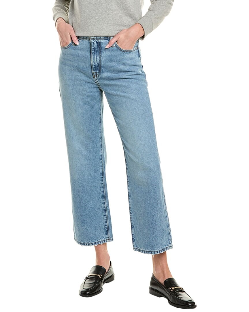 Джинсовая оправа Le Jane Divine Crop Jean женская синяя 28
