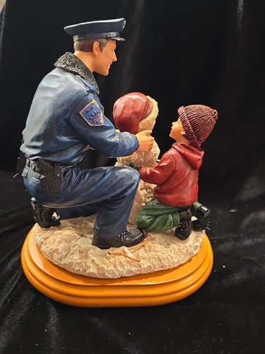 2002 Vanmark Blue Hats of Bravery Limited Edition Frosty Dad & Me Collectible - Picture 4 of 19