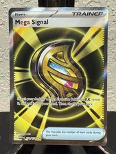 Mega Signal 171/132 Mega Evolutions Ultra Rare Full Art Pokemon TCG NM
