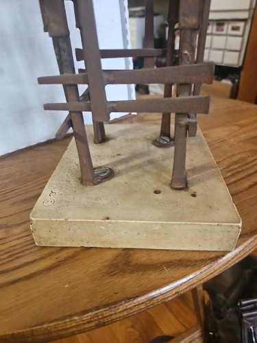 60er Jahre brutalistische moderne Nagelskulptur von David Grossman - Bild 22 von 24