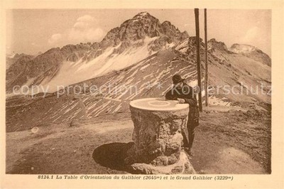 Col du Galibier La Table d Orientation Grand Galibier