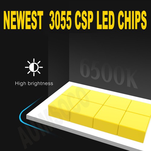 For Oldsmobile Achieva Sedan 1992-1998 LED Headlight Fog Light Bulbs Xenon White - Picture 7 of 18