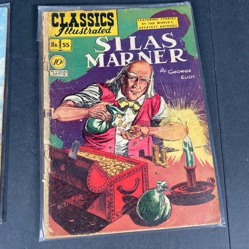 Classics Illustrated Comics Set Of 4: Caesars Conquests Silas Marner The Mutinee - Picture 5 of 7