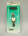 Vintage Lighted Pushbutton Door Bell Brass Pointy Arrows 1980s -USA