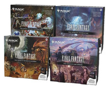 Magic The Gathering: Final Fantasy Scene Box Bundle Set of 4 BRAND NEW, SEALED