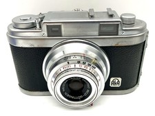 Aka Rex Compact Camera With Isco Westar 45mm 1:3,5 Messsucherkamera Analog