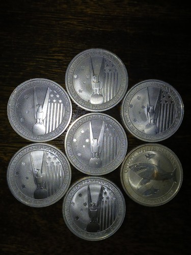 (7) 1/2 oz .999 Silver Coins. Queen/Great White. Australia. Free Shipping. - Picture 7 of 8