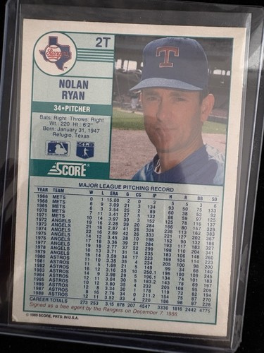 Nolan Ryan Variety Collection, Including 1990 Donruss #166 Error Card! - Picture 11 of 14