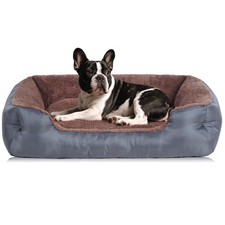 Small Dog Bed, Soft Breathable Dog Bed Machine Washable, Pet Bed with Anti-Sl...