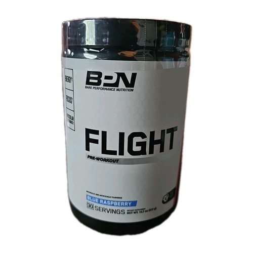 BARE PERFORMANCE NUTRITION BPN Flight Pre Workout - Blue Raspberry - Größe: 14,7 oz