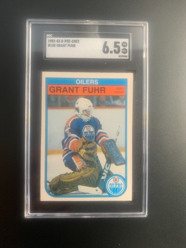 1982 O-Pee-Chee - Grant Fuhr #105 (RC) Graded SGC 6.5 - Picture 1 of 2