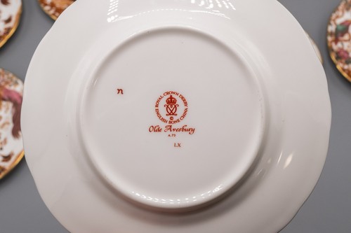 Royal Crown Derby Olde Avesbury Bread Plates Set of 12 - 6 3/8" - FREE USA SHIP - Picture 5 of 5