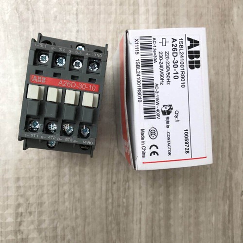 1pz Contattore AC ABB A26D-30-10 110V nuovo con scatola - Foto 1 di 1
