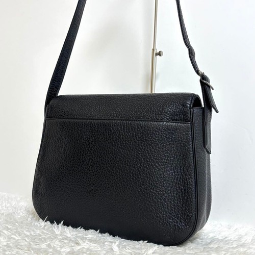 Borsa a tracolla Yves Saint Laurent cuore tracolla pelle nera usata ex+ originale JPN. - Foto 5 di 12