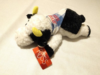 black angus cow stuffed animal