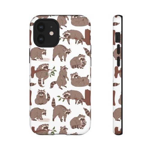 Raccoon Forest Phone Case - Cute Woodland Design, Animal Lover Gift - Dual Layer - Picture 55 of 177