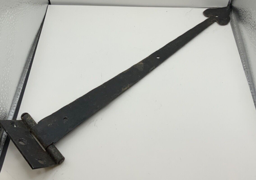 Vintage Wrought Iron Barn Shed Door Gate Hinge (F) - 第 3/3 張圖片