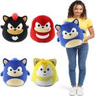 23cm/35cm Tails Knuckles Cushion Cute Small Big Plush Soft Sonic Shadow Doll Toy