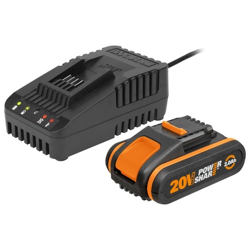 Worx WA3601 PowerShare Akku mit Ladegerät Set 20V NEU & OVP - Bild 1 von 1