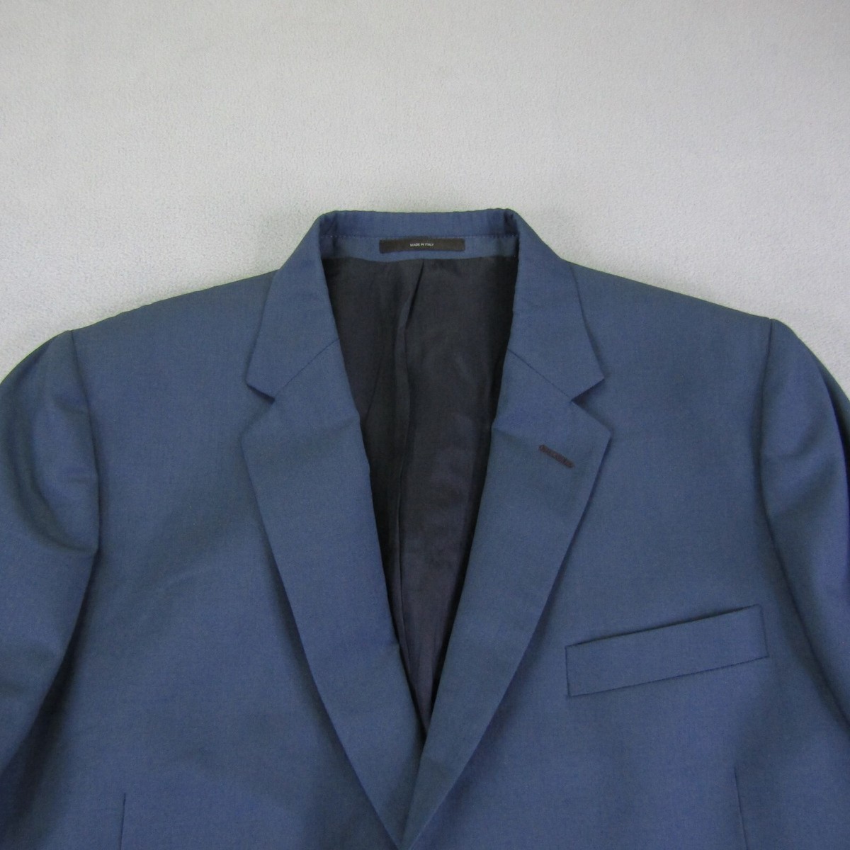 Paul Smith Blazer Mens 44 R Blue Wool Mohair Jacket Dual