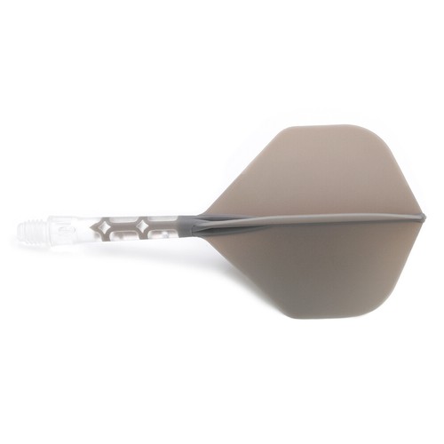 Cuesoul Rost T19 integrierter Pfeilschaft und Flug großer Standard Form - grau - Bild 2 von 28
