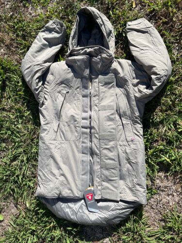US Army Extreme Giacca Tempo Freddo Primaloft L7 Tipo 2 Monster Parka Fogliage - Foto 2 di 16