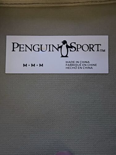 Original Penguin Neutral Beige Sport Lightweight Full Zip Jacket Size Medium NWT - Picture 10 of 10