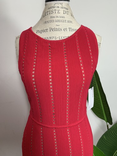 Bailey 44 rot DANGO Bodycon Mantel Kleid Damen M Stretch, $ 228 - Bild 7 von 13