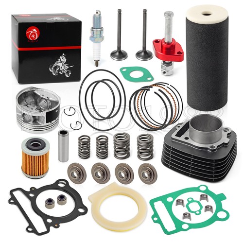 2004-2011 For YAMAHA Raptor 350 Top End Kit STD Cylinder Piston Valve Air Filter - Picture 4 of 11