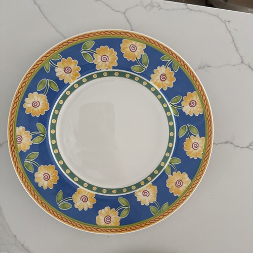 Villeroy & Boch TWIST Clea Set of 2 Dinner Plates 10 5/8 Fine Vilbo Germany VTG - Picture 4 of 9