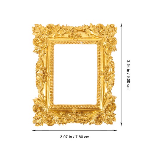 Resin Picture Frame Mini Photo Frame Desktop Ornament Jewelry Display Frame - Bild 8 von 11