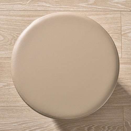 Housse De Chaise De Tabouret Rond Élastique Imperméable En Cuir Pu Housse De ~ - Picture 10 of 32