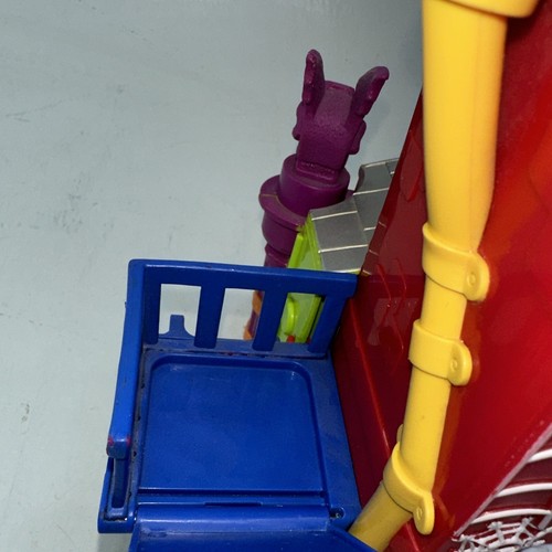 Marvel Hasbro 2010 Spiderman Vs Green Goblin Banco Robo Juego Casa - Imagen 14 de 23